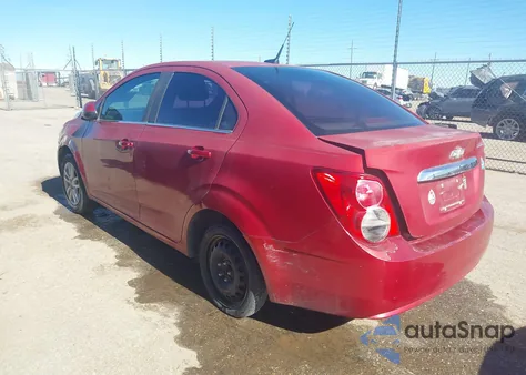 2012 Chevrolet Sonic 2Lt z USA, uszkodzony, nr VIN 1G1JC5SH2C4118259